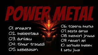 lagu power metal terbaik  lagu rock metal indonesia [upl. by Dazhehs]