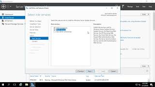 Installing the WSUS Role Windows Server Update Services [upl. by Lucania]