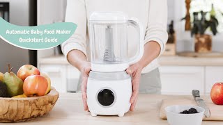 Automatic Baby Food Maker QuickStart Guide [upl. by Saibot353]