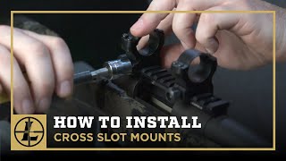 How To Install Cross Slot Scope Mounts [upl. by Nodab706]