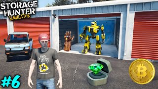 I FOUND A ROBOT IN STORAGE HUNTER SIMULATOR TechnoGamerzOfficial TECHNO GAMERZ STORAGE WARS 6 [upl. by Marianne]