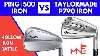 Ping i500 Iron VS TaylorMade P790 Iron  Hollow Iron Battle [upl. by Scriven]