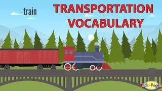 Transportation Vocabulary and Vehicle Names [upl. by Schaaff]