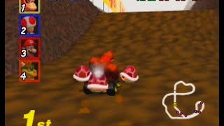 Mario Kart 64  Choco Mountain N64 [upl. by Sjoberg]