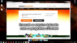 Como jogar WoW no server do WoWBrasil  TUTORIAL [upl. by Ewald]