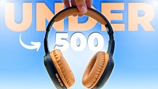 best Headphones under 500  2022   best budget bluetooth headphone zebronics zebthunder 🔥🔥 [upl. by Yrakaz604]