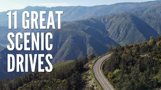 11 Great Scenic Drives in California [upl. by Boarer301]