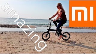 Xiaomi QiCycle Bike Review  My Dream Smart Mini Bike [upl. by Zurheide93]