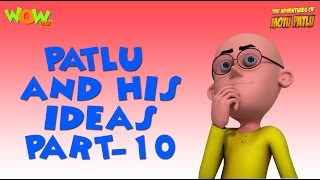 Patlu amp His Ideas  Motu Patlu Compilation Part 10 As seen on Nickelodeon [upl. by Znieh]