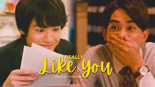 Kurosawa amp Adachi  I Really Like You FMV  BL [upl. by Dine]