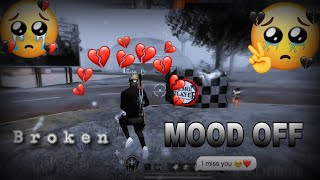 BROKEN💔💔HEART🥀🖤FREE FIRE🔥🔥SHAYARI VIDEO [upl. by Filomena]