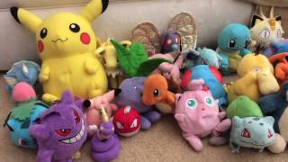 Pokemon Plush Collection UPDATED [upl. by Hcib579]