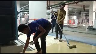 Epoxy Pu flooring in Bangladesh [upl. by Lehacim]