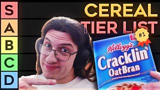 My DEFINITIVE Cereal Tier List [upl. by Yde791]