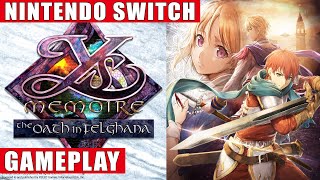 Ys Memoire The Oath in Felghana Nintendo Switch Gameplay [upl. by Blumenthal400]