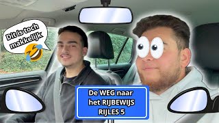 RIJLES 5 SPIEGELENAFSLAANKIJKGEDRAG 🚗 BLIJVEN OEFENEN VOOR PRAKTIJKEXAMEN [upl. by Aleel]