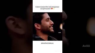 Samanta Or naga chaitanya 💔❤✨ shortsfeed viralvideo trending bollywood samantha [upl. by Atnauq230]