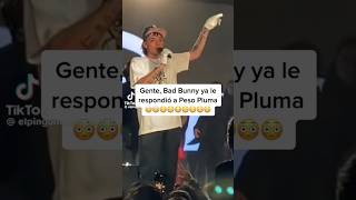 respuesta de bad bunny x tiradera de peso pluma pesopluma badbunny ct mexico corridostumbados [upl. by Aerdnwahs141]