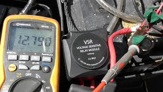 Voltage Sensitive Relay VSR installation [upl. by Arella]