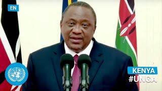 🇰🇪 Kenya  President Addresses United Nations General Debate 76th Session English  UNGA [upl. by Bina593]