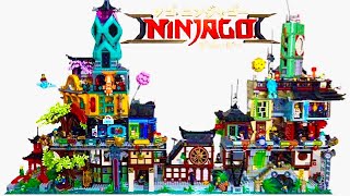 【商品紹介】レゴ ニンジャゴー シティー 特大セット3つを繋げてみたLEGO NINJAGO 706207065771741 [upl. by Cherye]