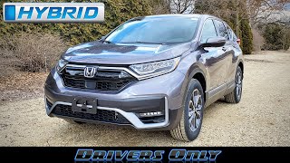 2020 Honda CRV Hybrid  More Power and Better Fuel Economy [upl. by Ruzich]