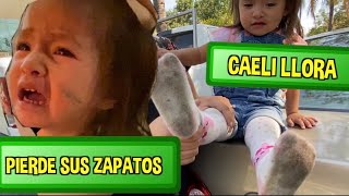 CAELI LLORA  PIERDE SU ZAPATO EN MUSEO PAPALOTE  LOS DESTRAMPADOS [upl. by Noir]