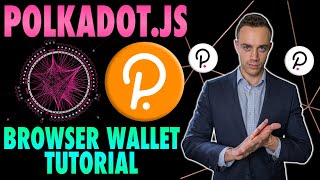 Polkadot JS Wallet Tutorial Polkadot Web Browser Extension [upl. by Eugen]