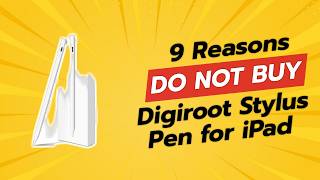 9 Shocking Reasons NOT to Buy the Digiroot Stylus Pen for iPad 🖊️😱 [upl. by Anaeg]