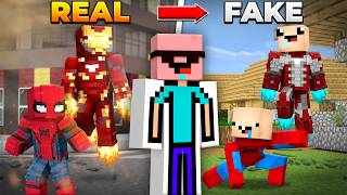 How I Exposed this quotFAKE SUPERHEROSquot Minecraft SMP [upl. by Suanne]