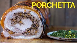 PORCHETTA  Roast Crispy ITALIAN PORK  John Quilter [upl. by Aicul]