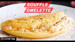 Easy Souffle Omelette Recipe  Fluffiest Omelette Recipe Ever  Breakfast Recipes [upl. by Aubigny]