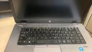 HP Elitebook 850 flashing keyboard not turn on [upl. by Ayatal]