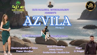 Azvila  New Konkani Song 2024  Club Palmeira Entertainment [upl. by Marashio]