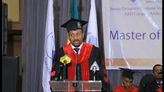 Dr Abiy Speech on Jimma University ABH Campus Third Intake Graduation Ceremony [upl. by Ecirtnuahs]