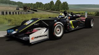 Dallara F317  Harewood Speed Hillclimb  Assetto Corsa [upl. by Winter]