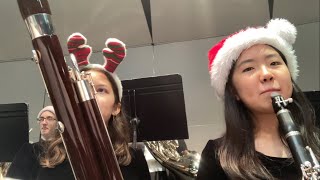 Sleigh Ride from the Clarinetist and Bassoonist’s Perspective [upl. by Atiram244]