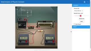 Determination of Plancks Constant and to find out the value of an unknown wavelength BTech IIIsem [upl. by Leuqram]