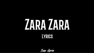 Zara Zara  Female Version  Lyrical  Best Song [upl. by Undis]