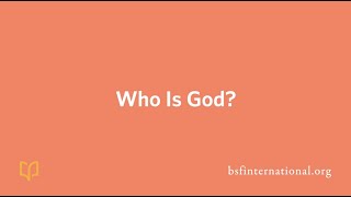 Who Is God [upl. by Bonn829]