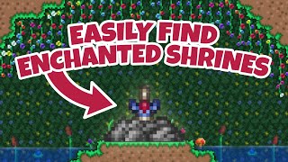 How to Find Enchanted Shrines EASILY in Terraria [upl. by Bret]