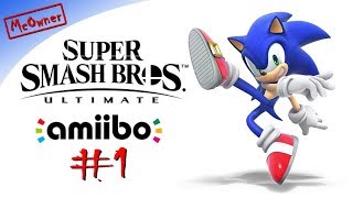 Smash Ultimate amiibo Training Sonic 1 [upl. by Poree]