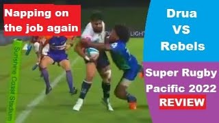 Review Fijian Drua vs Rebels Super Rugby Pacific Recap Fan Reactions [upl. by Annahsed]