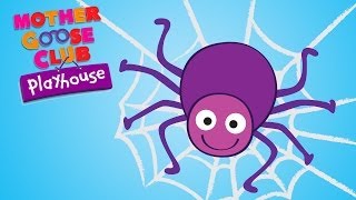 Eensy Weensy Spider  Mother Goose Club Playhouse Kids Video [upl. by Netsrejk]