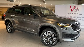 Skoda NEW Kodiaq 2023 Sportline in 4K Graphite Grey 19 Inch Triglav Walk around amp detail inside [upl. by Yardley]