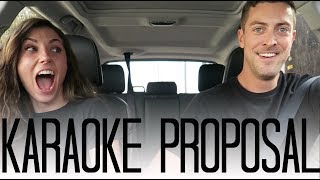 SURPRISE Carpool Karaoke Proposal [upl. by Ybanrab83]