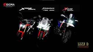 Top 3 Bikes of Hero on EICMA 2024BikePriceNepal [upl. by Llednohs]