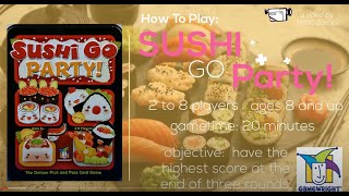 How to Play SUSHI go PARTY [upl. by Elocn]