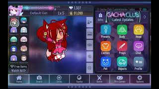 How To ImportExport Characters  Gacha Club [upl. by Creedon]