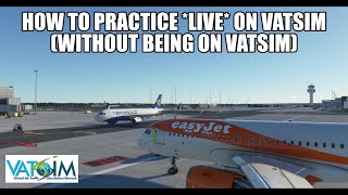 How To Practice Flying On The VATSIM Network Before Going Live  MSFS 2020 [upl. by Ardnad]